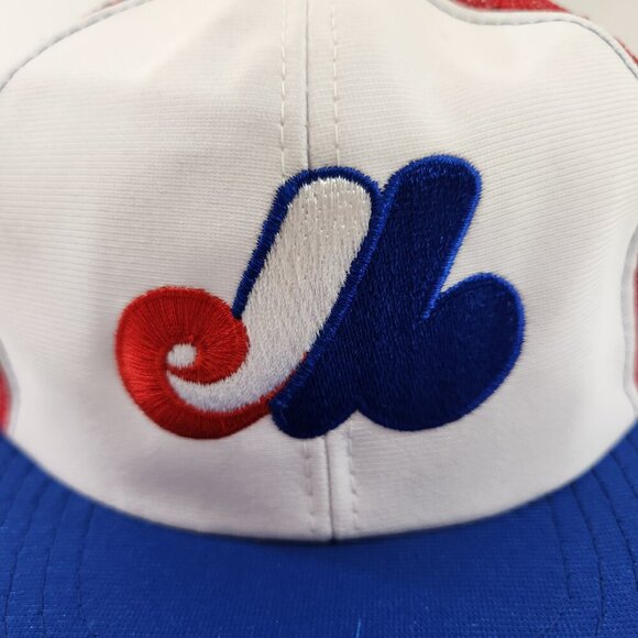 Montreal Expos Ted Fletcher Trucker Hat Vtg Embroidered - Picture 7 of 11